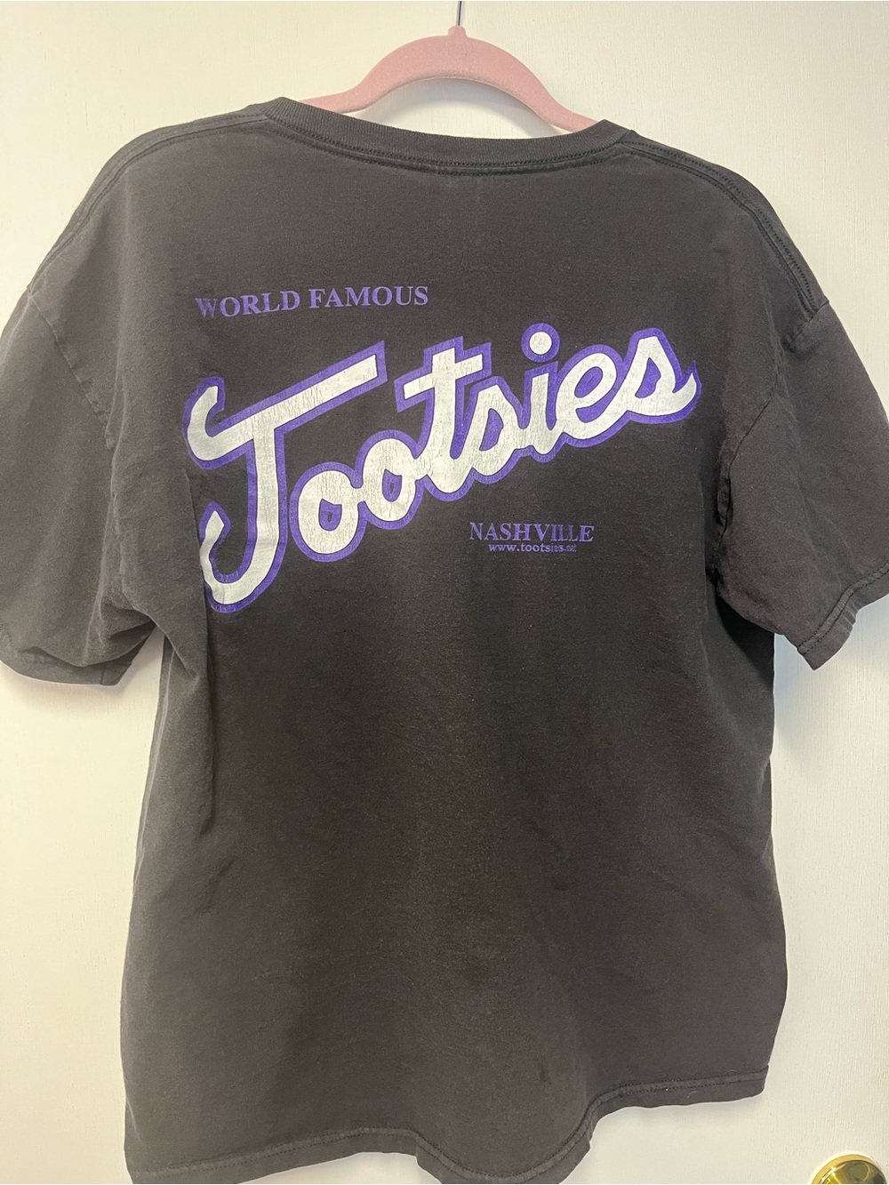 Tootsie’s Orchid Lounge Nashville Graphic T-Shirt Black